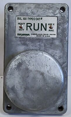 Sylvania 5A10N Oil Tight Pushbutton