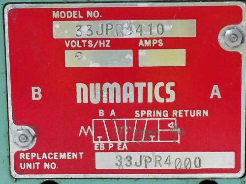 Numatics 33JPR4410 4Way Valve