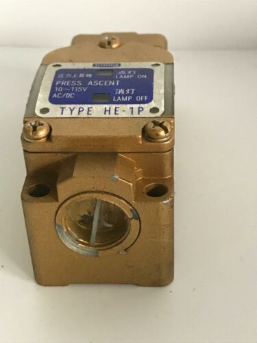 Toyoda Pressure Valve Type HE-P