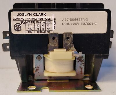Joslyn Clark DP2C302-120 110/120 V AC 2 P Definite Purpose Contactor