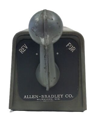 Allen-Bradley 350-AAV33A Reversing Drum Switch Bulletin 350 Size 0 Style B