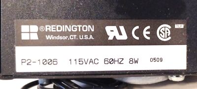 Redington P2-1006 6X160 115 V AC 6 Digit Electromechanical Counter Panel Meter