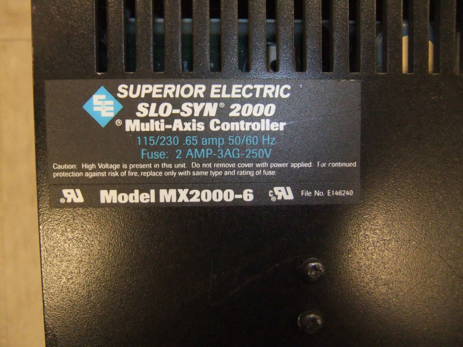 Superior Electric MX2000-6 Multi Axis Controller
