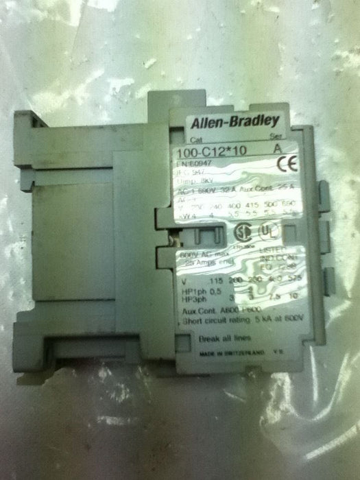 Allen-Bradley 100-C12D10 Contactor