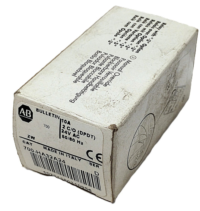 Allen-Bradley 700-HA32A24 24 V AC 10 A Miniature Ice Cube Relay