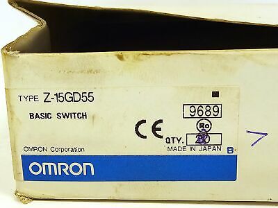 Omron Z-15GD55 125-480 V AC/DC 15 A Limit Switch