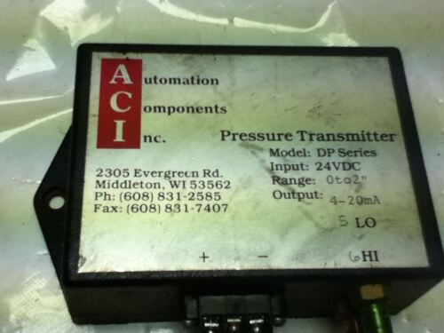 ACI DP SERIES PRESSURE TRANSMITTER