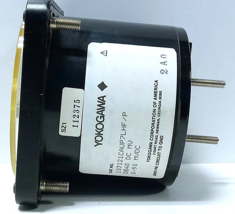 Yokogawa 103121CAUP7LHF/P 0-6000 DC Amperes Panel Meter