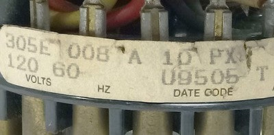 ATC 305E-008-A-10-PX 120 V AC 0-120 Sec Timer Module