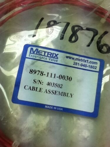 Metrix 8978-111-0030 Cable