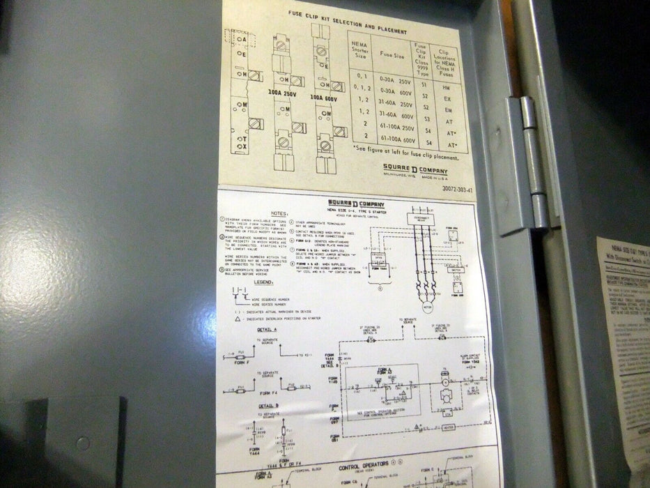 Square D 8538-Sbg-13 AC Combination Starter