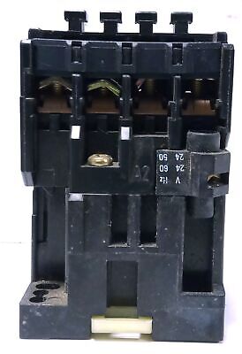 ABB B25-30-10 25 A 3 Pole Contactor w/ 24 V AC/DC Coil