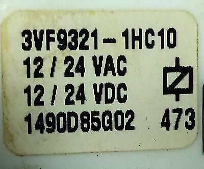 Siemens 3VF9321-1HC10 12-24 V AC/DC Shunt Release
