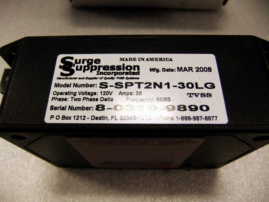 Surge Suppression Inc Suppressor S-SPT2N1-30-LG