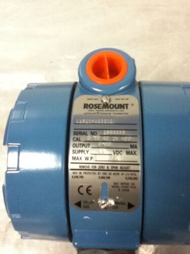 Rosemount 1151DP4E22D PRESSURE TRANSMITTER