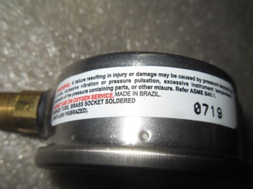 1 ASHCROFT 63 1008 A 02L 2000# PRESSURE GAUGE