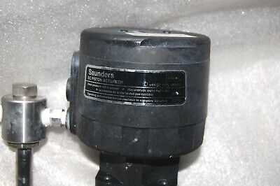 SAUNDERS CRANE PISTON VALVE ACTUATOR 33750