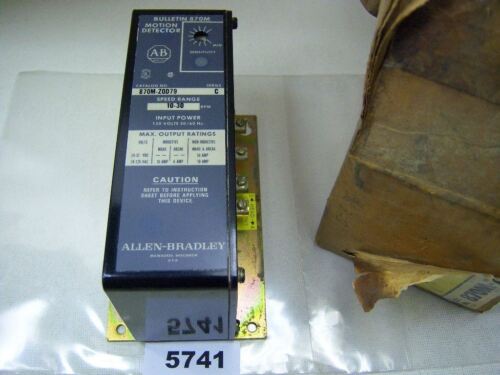 Allen-Bradley Motion Detector 870M-ZOD79 10-30 RPM
