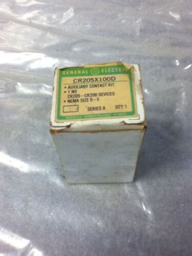 GE CR205X100D AUX CONTACT