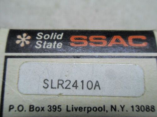 SSAC SLR2410A Solid State Relay