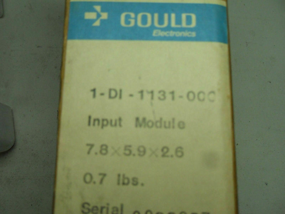 1 NIB Gould DI-1131-000 INPUT MODULE