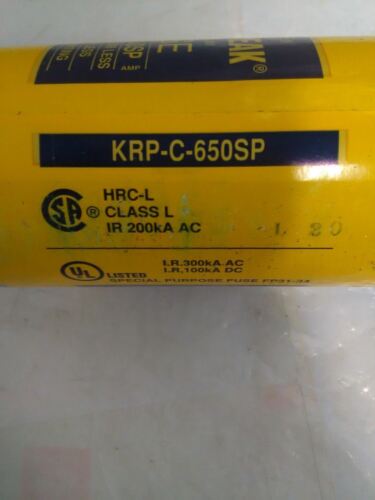 Bussmann LOWPEAK FUSE KRP-C-650SP