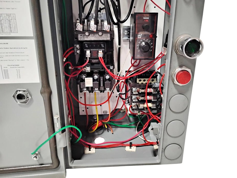 Allen-Bradley 512-BJB-6P-25R 480 V 10 HP NEMA Size 1 3R/4/12 Combination Starter