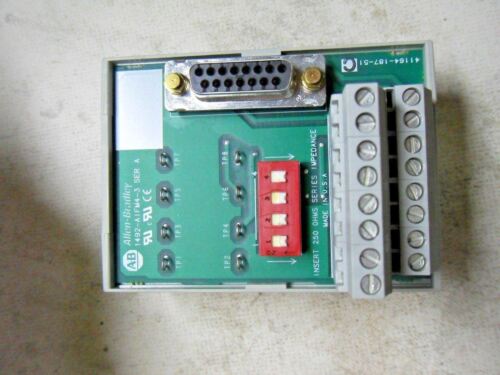 1 Allen-Bradley 1492-A1FM4-3 INTERFACE MODULE