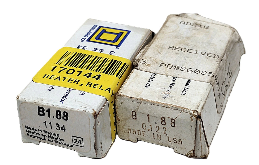 Square D B1.88 Thermal Unit for Overload Relay