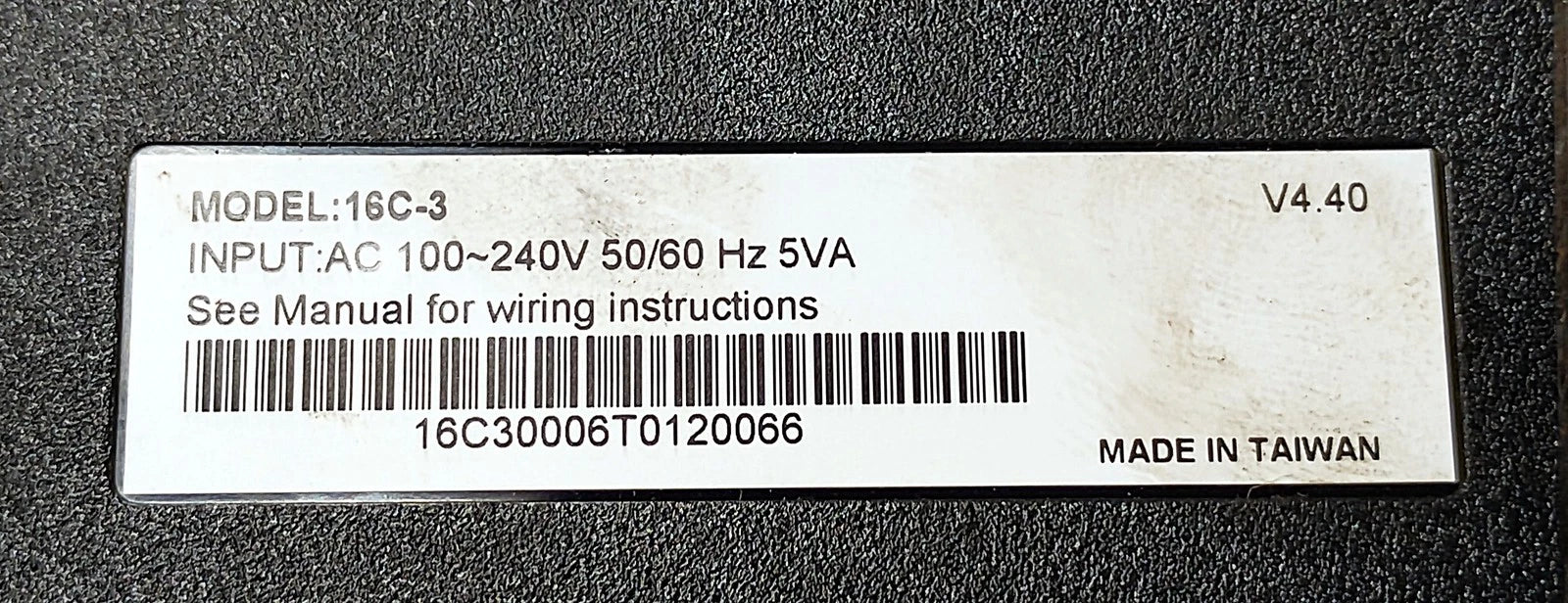 Love Controls 16C-3 250 V AC PLC Temperature Controller