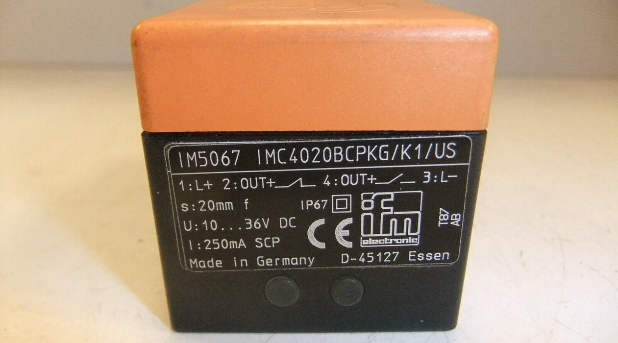 IFM Efector Proximity Switch IM5067 IMC4020BCPKG/K1/US
