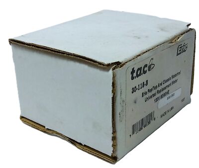 TACO 30-118-B 120 V AC Motor for Erie POPTOP Zone Valves