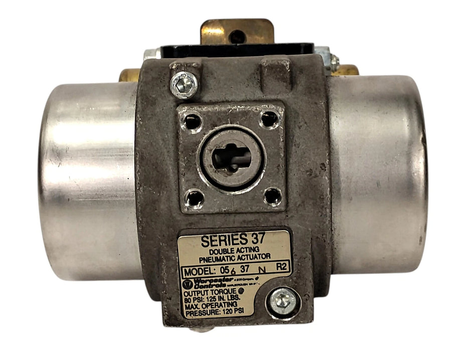 Worcester 05637NR2 80 psi Double-Acting Pneumatic Actuator