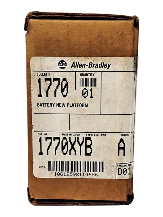 Allen-Bradley 1770XYB Ser A 3V Non-Rechargeable Industrial Lithium Metal Battery