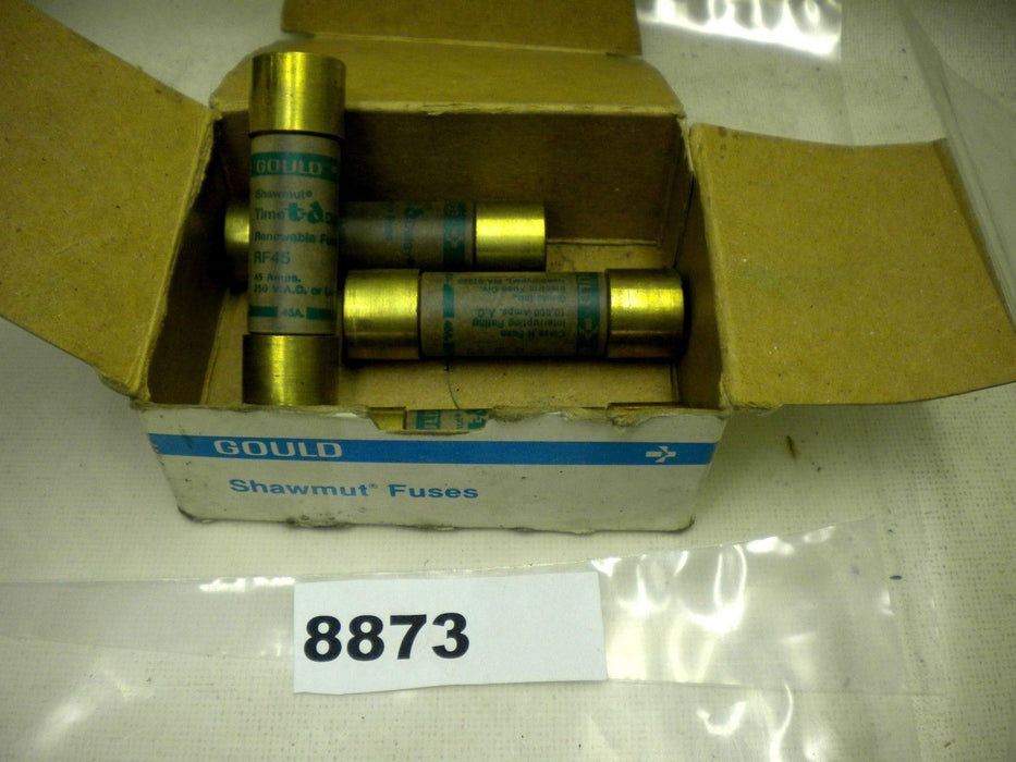 4 Gould Fuses Rf-45 250V 45A