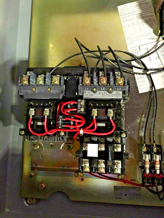 Allen-Bradley Type 507 Enclosure W Starter 507-AJB-6P-39