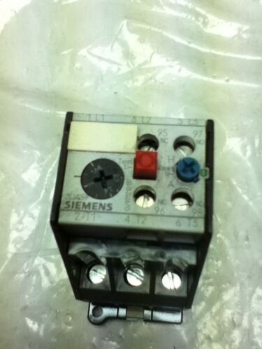 Siemens 3UA59-00-1C OVERLOAD RELAY