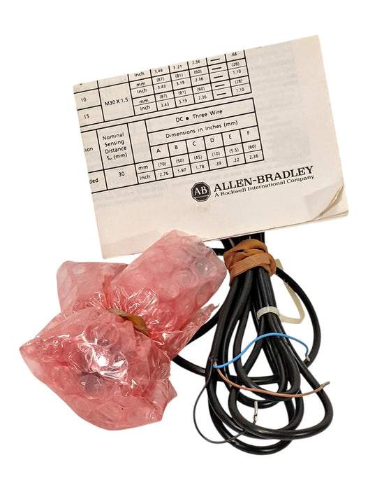 Allen-Bradley 871C-P2A12 Ser A Rev B 10-30 V DC Inductive Proximity Sensor