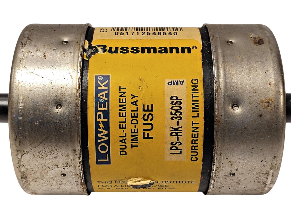 Bussmann LPS-RK-350SP 600VAC/300VDC 350 A Current-Limiting Time-Delay Fuse