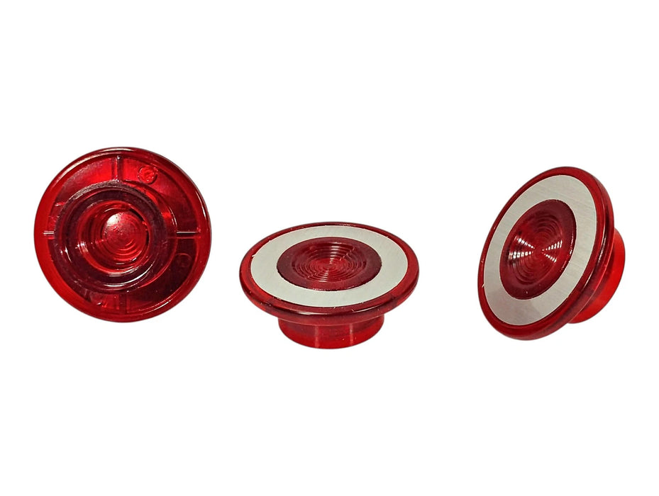Schneider Electric 9001R22 Red Mushroom Cap for Illuminated Push-Pull Buttons