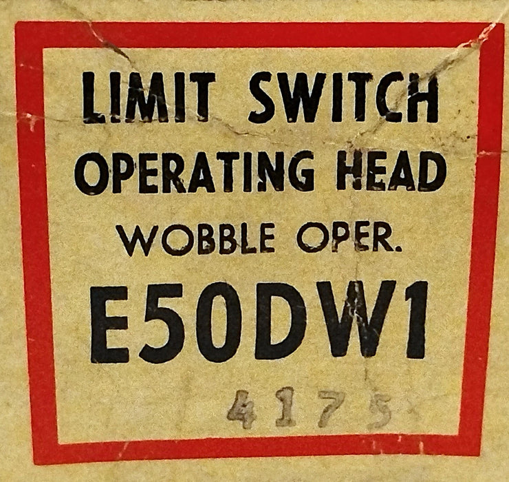 Cutler-Hammer E50DW1 Wobble Limit Switch Operating Head Only