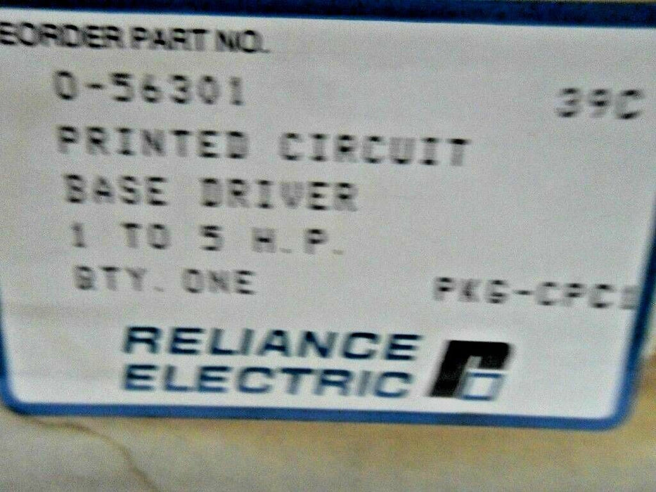 Reliance Electric 0-56301 Base Driver Sealed