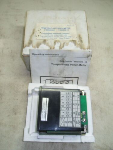 Cole-Parmer 89500-00 Temperature Panel Meter