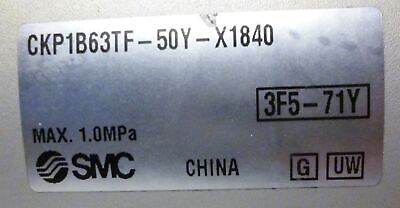 SMC CKP1B63TF-50Y-P74SE-X1840 Pneumatic Swing Clamp Cylinder