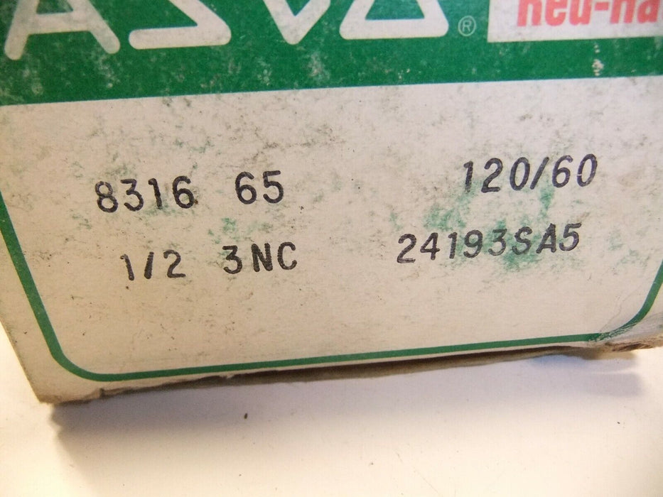 ASCO Valve 8316 65 1/2"