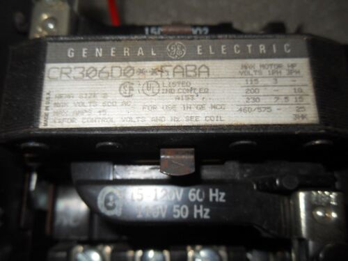 GE MCR306D002FXAAH SIZE 2 Starter