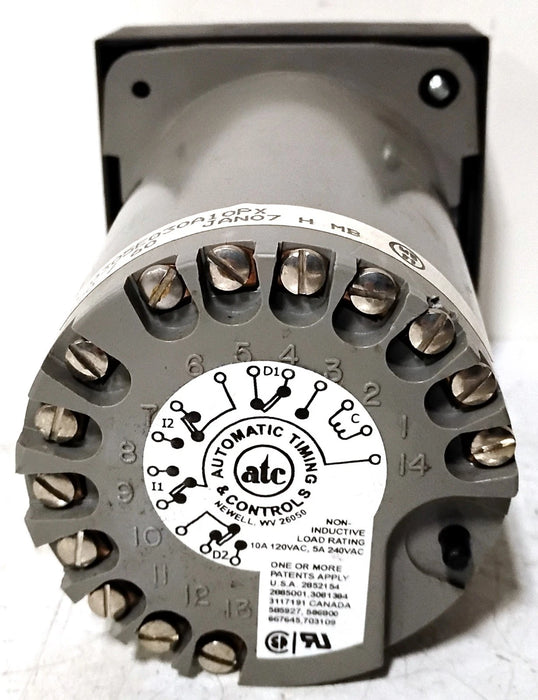 ATC 305E-030-A-1-0-PX 3-0305E030A10PX 120 V AC 6 Hour Electromechanical Timer