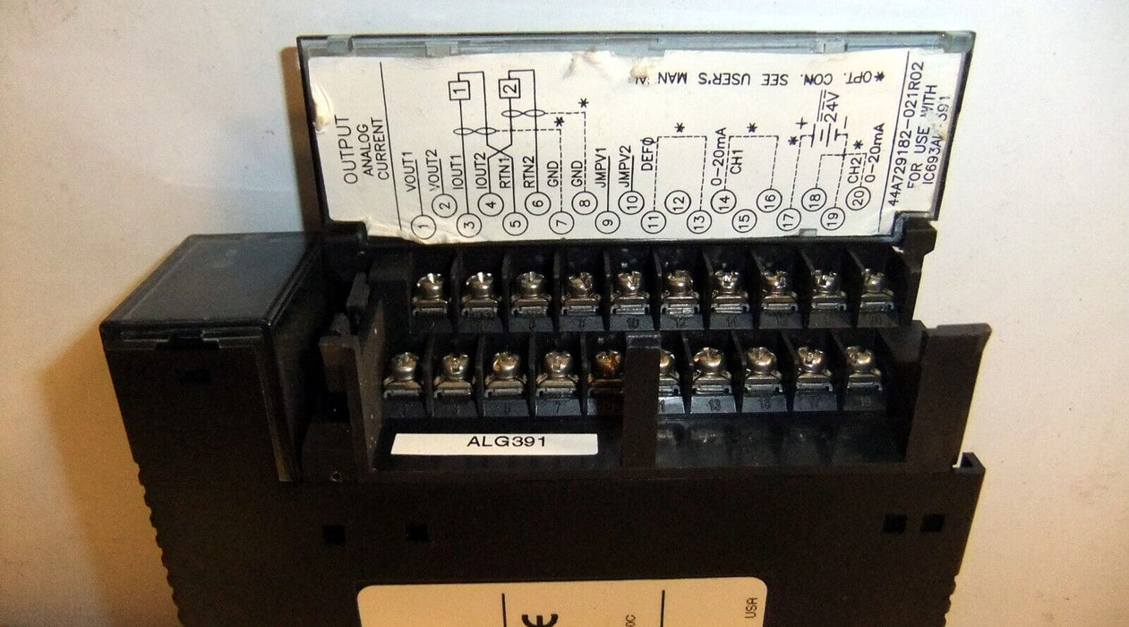 Fanuc Analog Output Module IC693ALG391