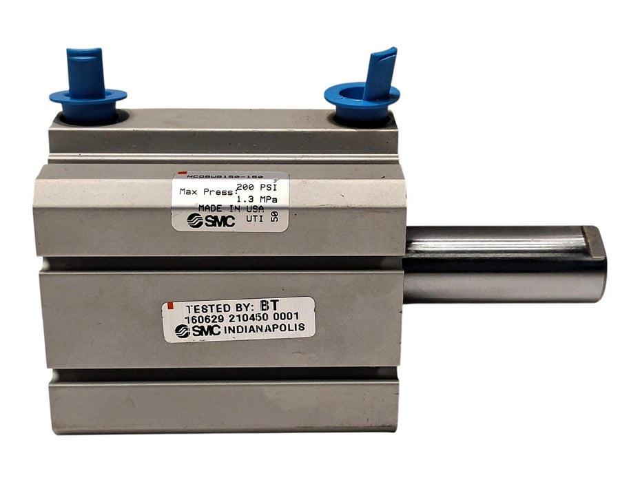 SMC NCQ8WB150-150 200 psi Double-Acting Double-Rod Compact Cylinder