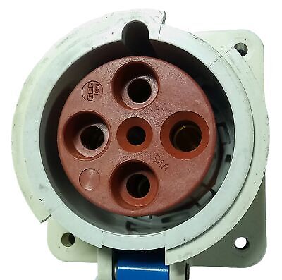 Arrow Hart AH460R9W 250 V AC 60 A 3 Phase 3 Pole 4 Wire Watertight Receptacle
